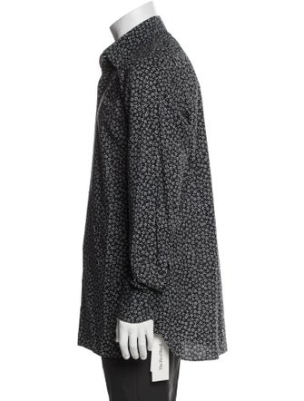 Tom Ford Printed Long Sleeve Shirt