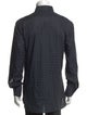 Tom Ford Polka Dot Print Long Sleeve Denim Shirt
