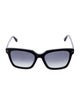 Tom Ford Square Gradient Sunglasses