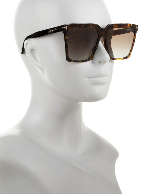 Tom Ford Square Gradient Sunglasses