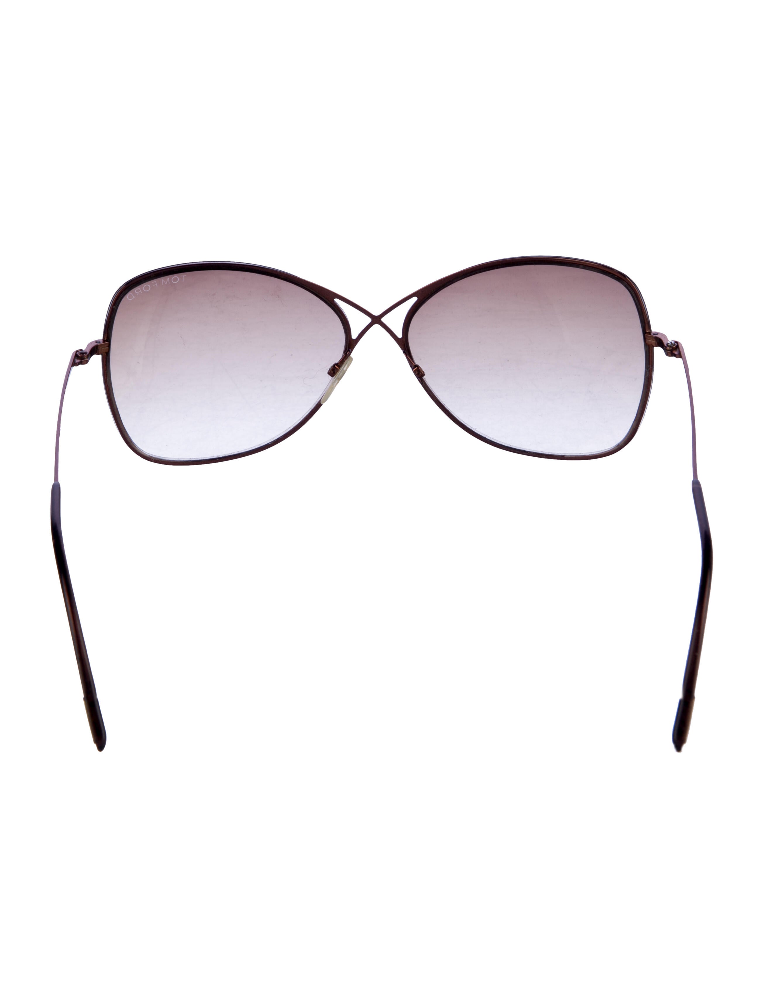 Tom Ford Oversize Gradient Sunglasses