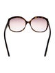 Tom Ford Oversize Gradient Sunglasses