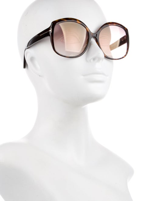 Tom Ford Oversize Gradient Sunglasses