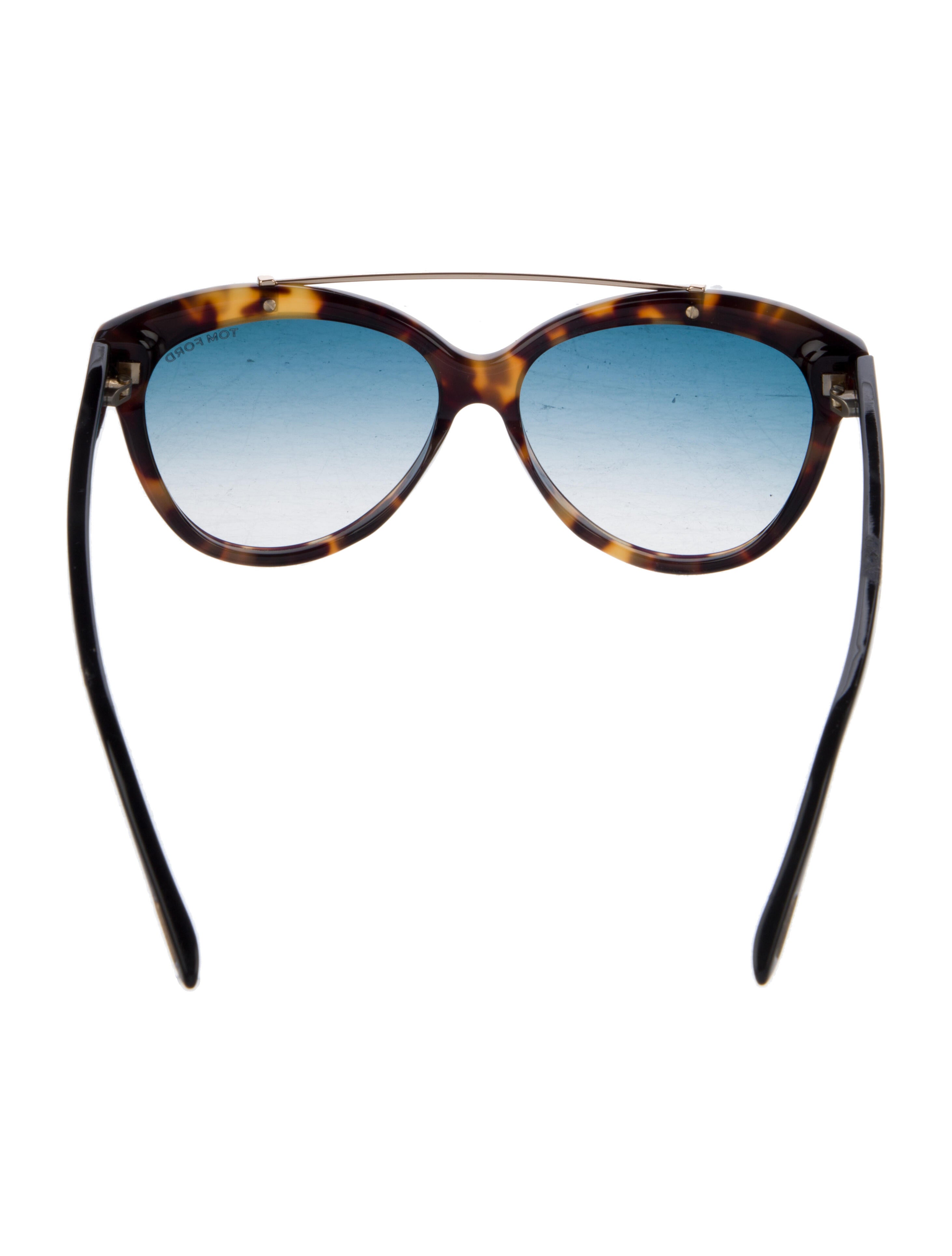Tom Ford Livia Cat-Eye Sunglasses