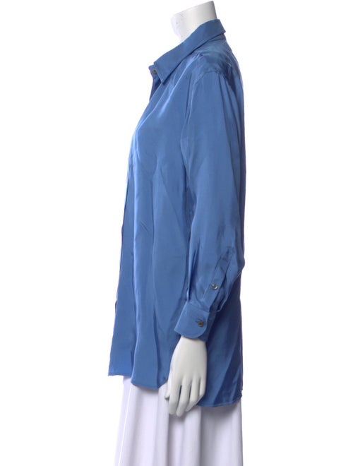 Tom Ford Long Sleeve Button-Up Top