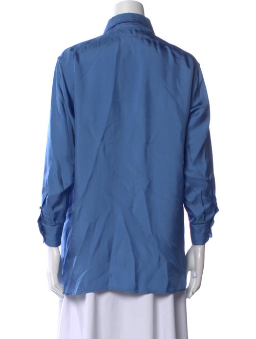 Tom Ford Long Sleeve Button-Up Top