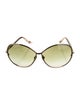 Tom Ford Oversize Gradient Sunglasses