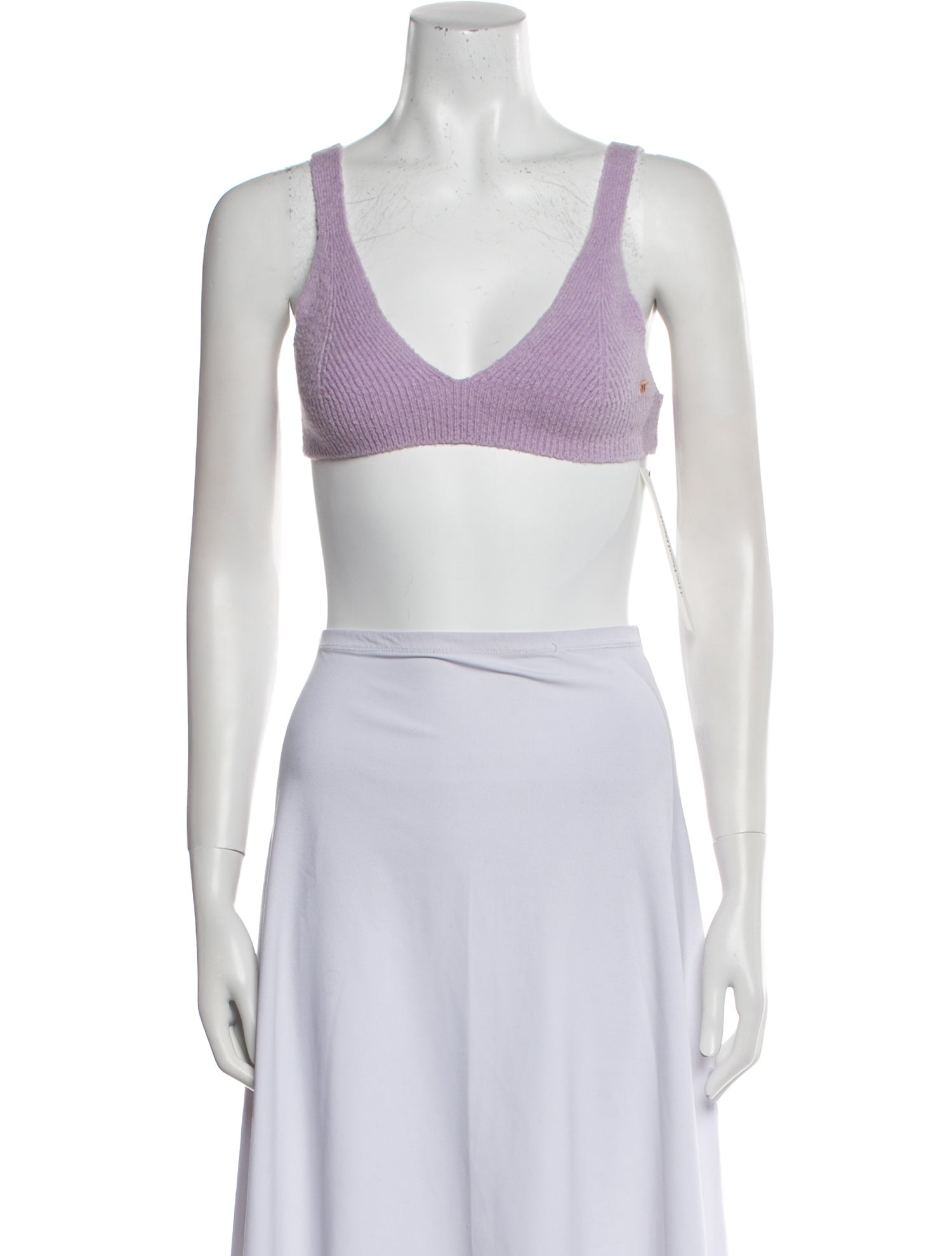 Tom Ford V-Neck Sleeveless Crop Top