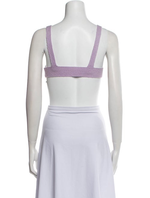 Tom Ford V-Neck Sleeveless Crop Top