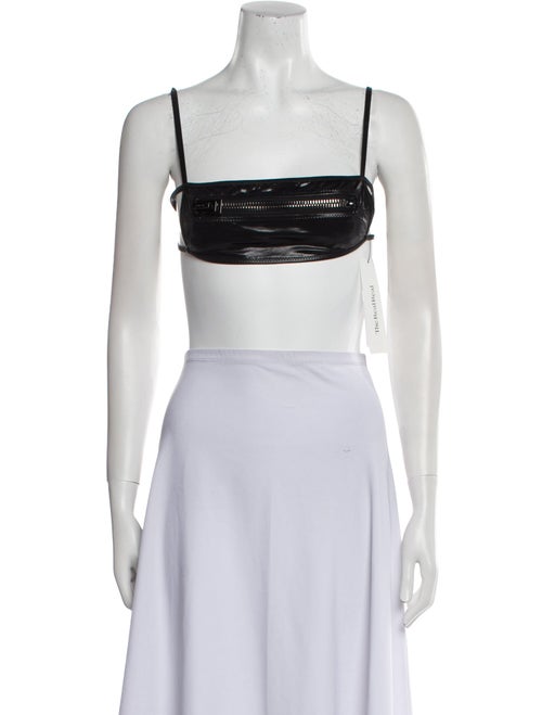 Tom Ford Square Neckline Sleeveless Crop Top