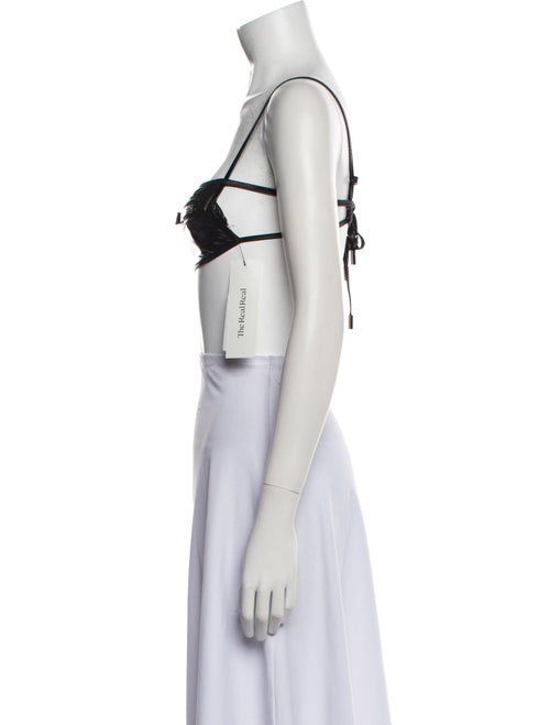 Tom Ford Square Neckline Sleeveless Crop Top