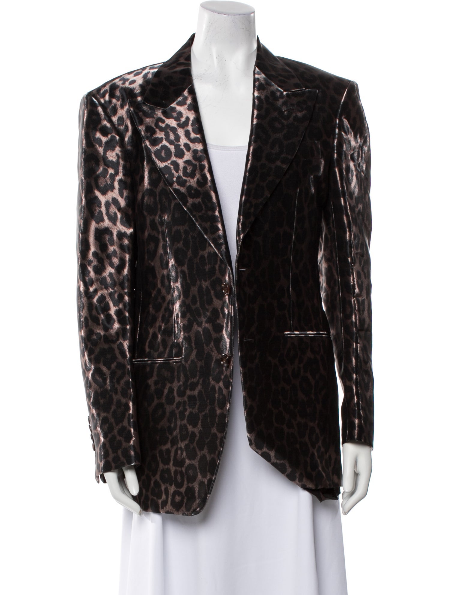 Tom Ford Animal Print Blazer