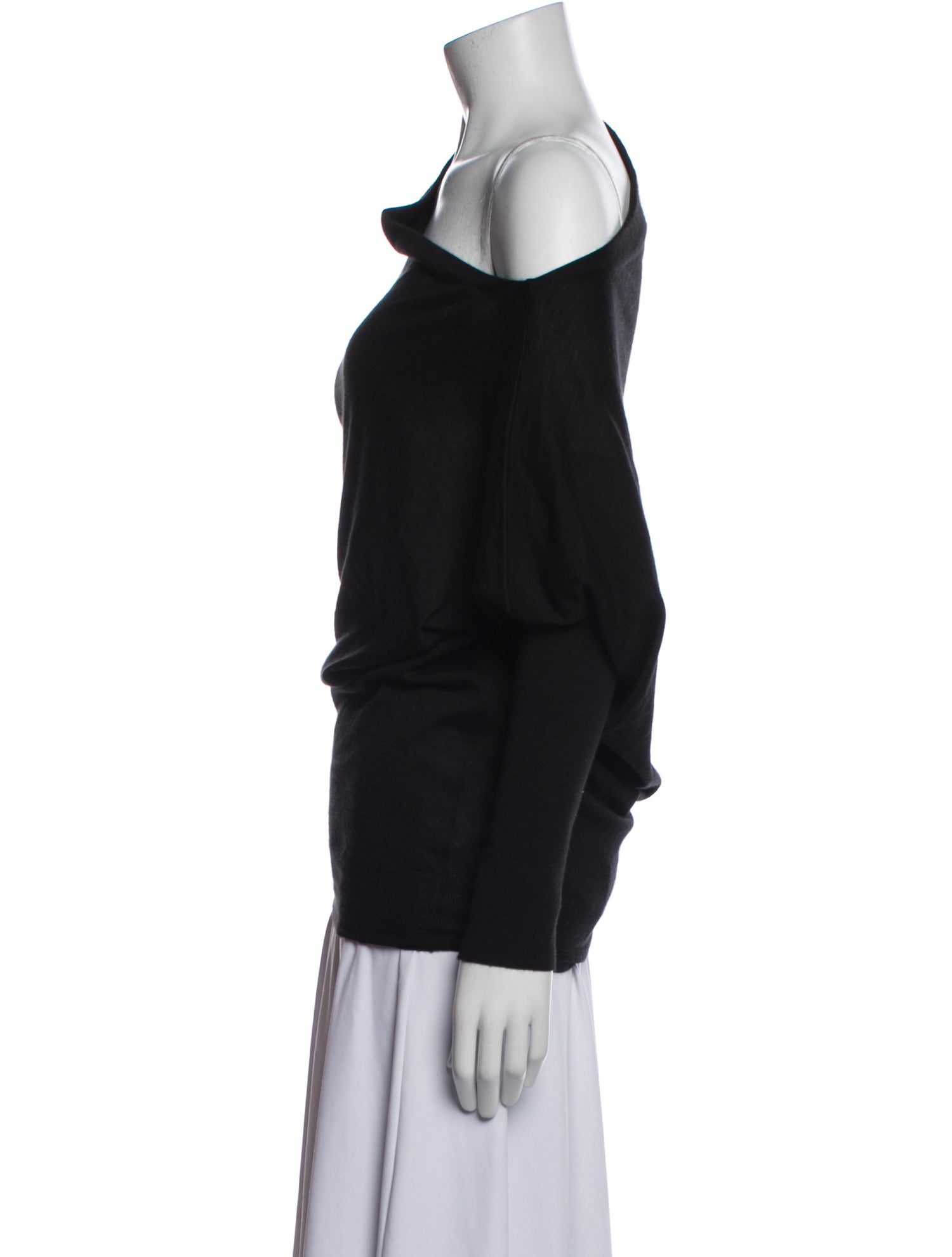 Tom Ford Cashmere One-Shoulder Top