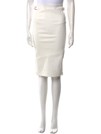 Tom Ford Leather Knee-Length Skirt
