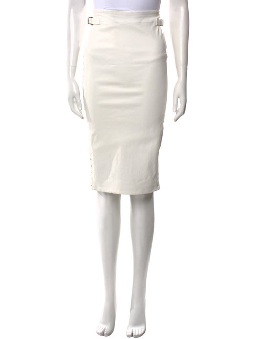 Tom Ford Leather Knee-Length Skirt