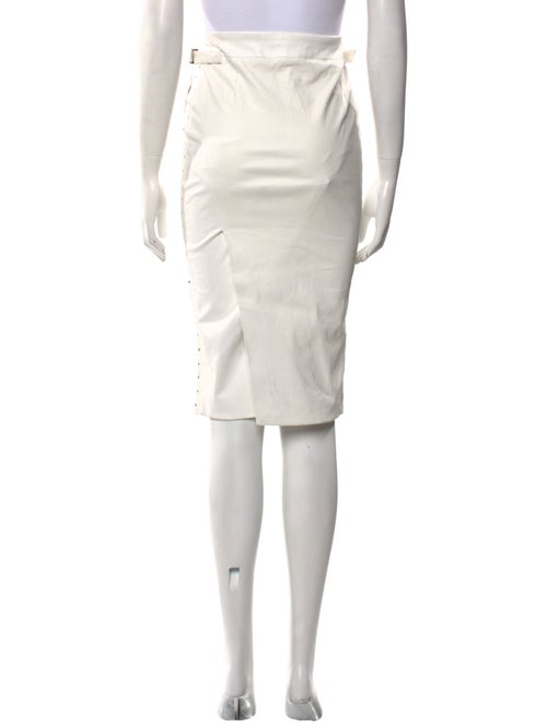 Tom Ford Leather Knee-Length Skirt