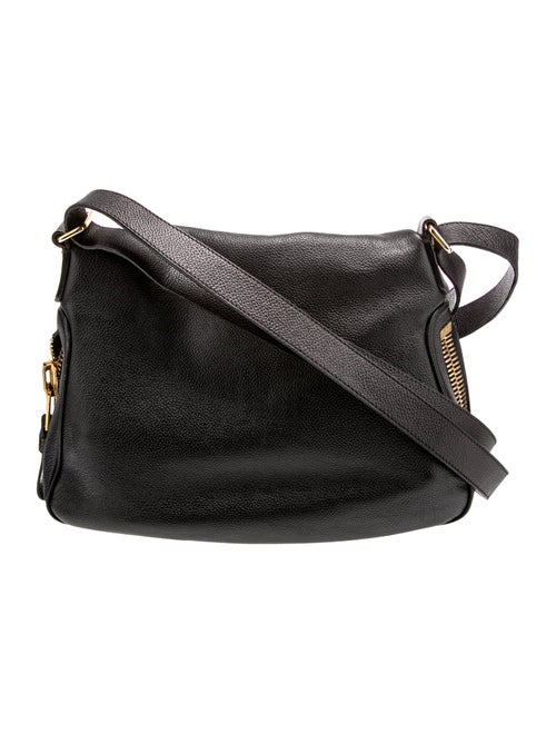Tom Ford Leather Messenger Bag