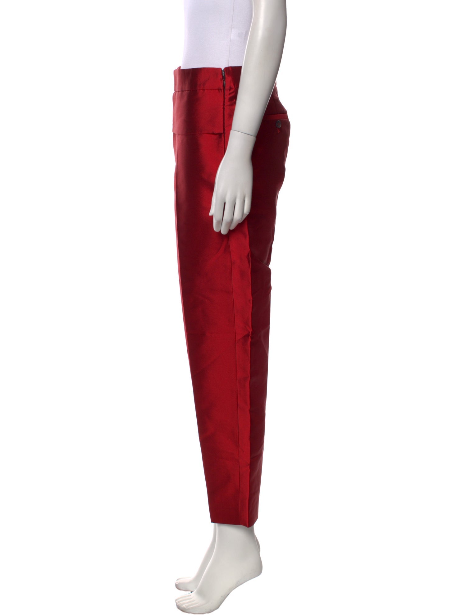 Tom Ford Silk Straight Leg Pants