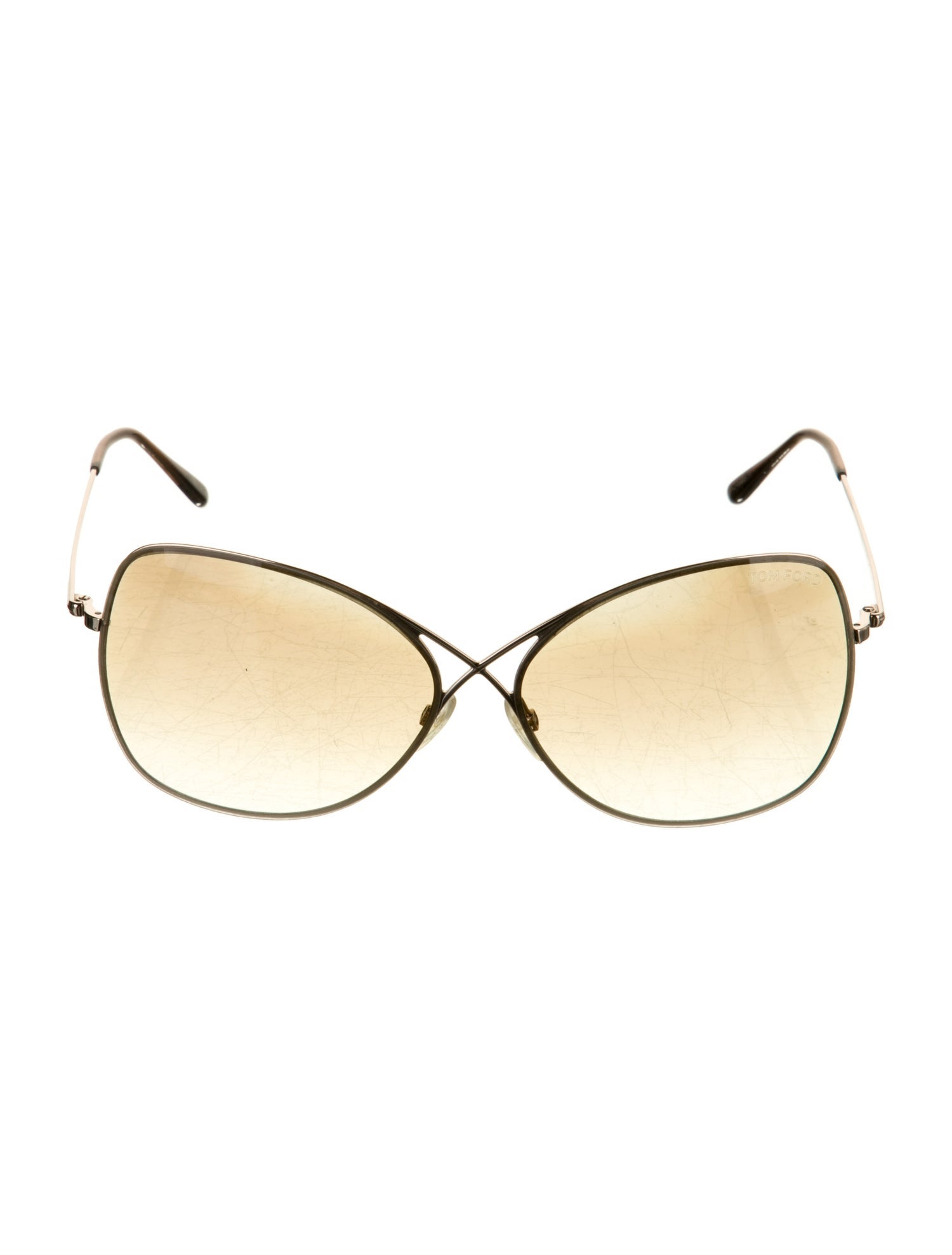 Tom Ford Oversize Gradient Sunglasses
