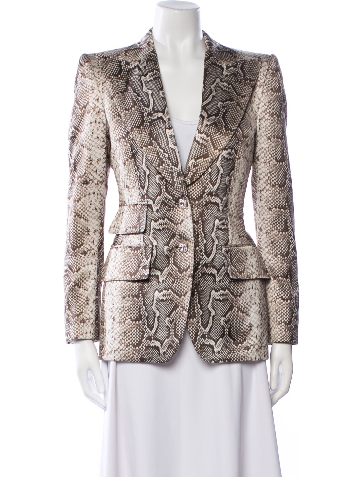 Tom Ford Animal Print Blazer