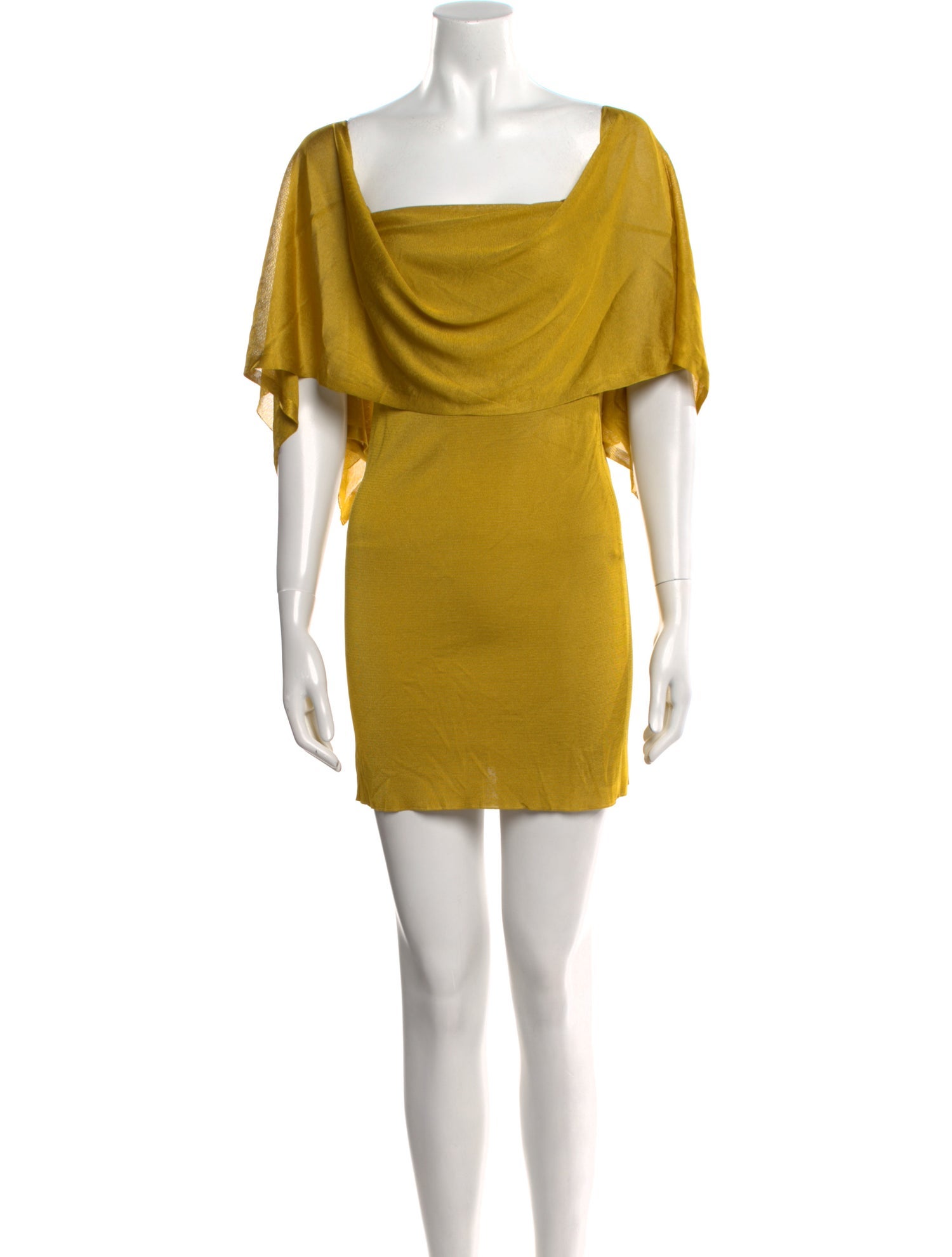 Tom Ford Cowl Neck Short Sleeve Tunic