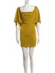 Tom Ford Cowl Neck Short Sleeve Tunic