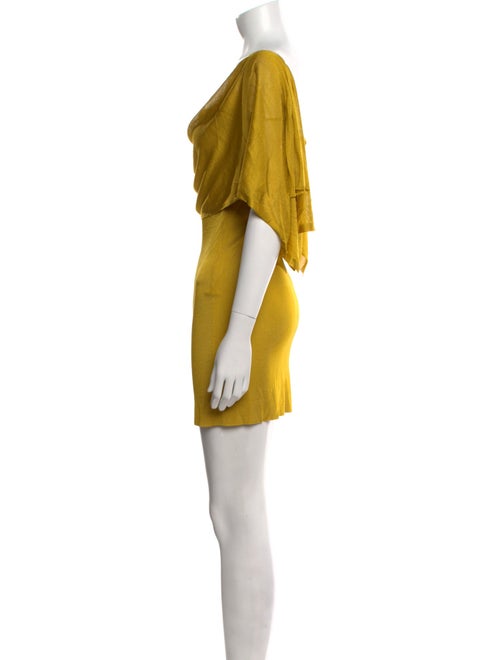 Tom Ford Cowl Neck Short Sleeve Tunic