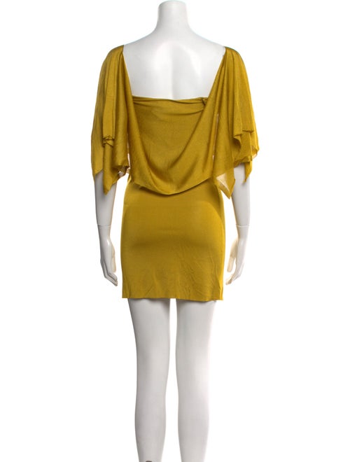 Tom Ford Cowl Neck Short Sleeve Tunic
