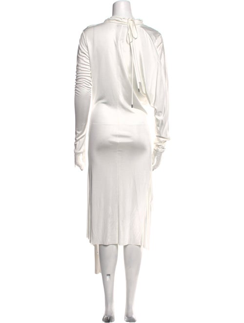 Tom Ford Mock Neck Midi Length Dress