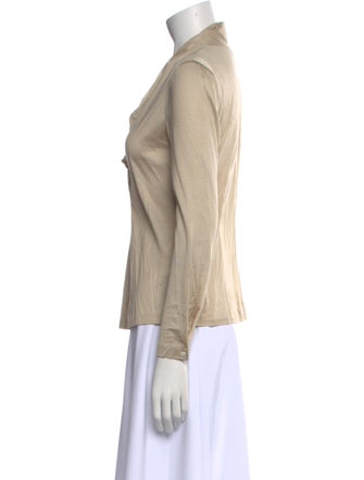 Tom Ford Silk Cowl Neck Top