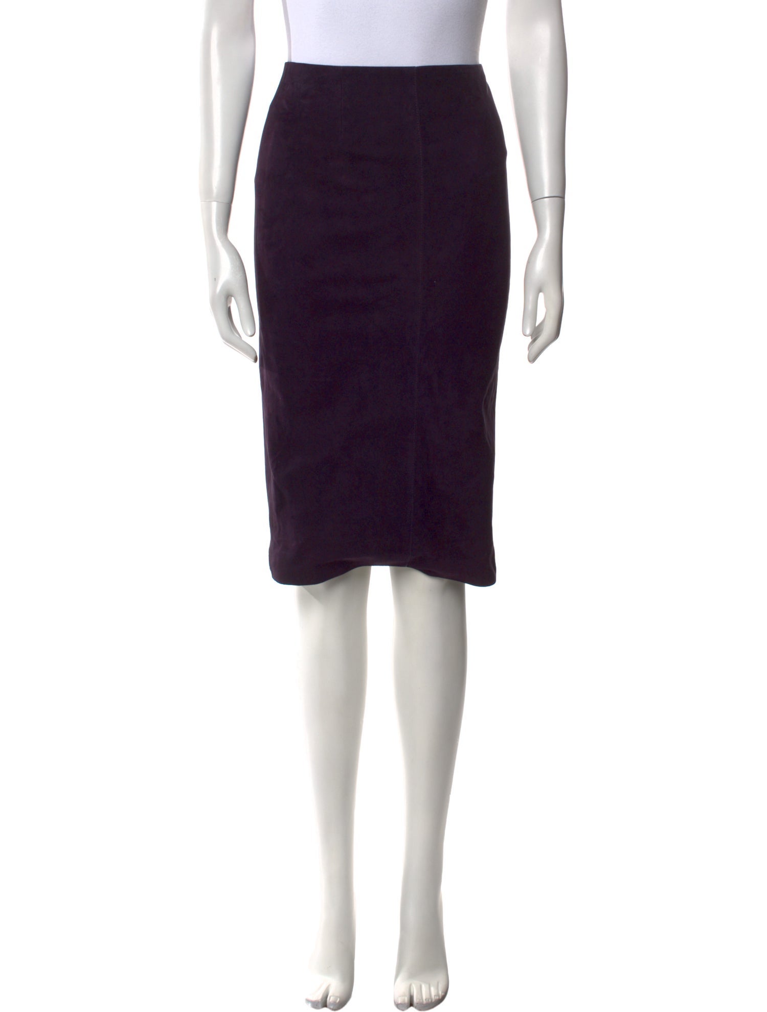 Tom Ford Suede Knee-Length Skirt