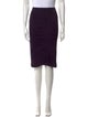 Tom Ford Suede Knee-Length Skirt