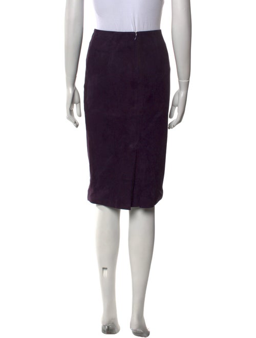 Tom Ford Suede Knee-Length Skirt