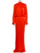 Tom Ford Mock Neck Long Dress