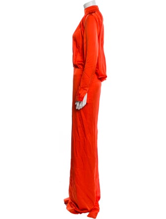 Tom Ford Mock Neck Long Dress