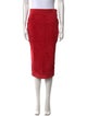 Tom Ford Suede Knee-Length Skirt
