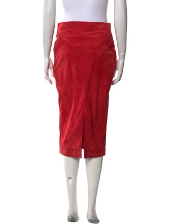 Tom Ford Suede Knee-Length Skirt