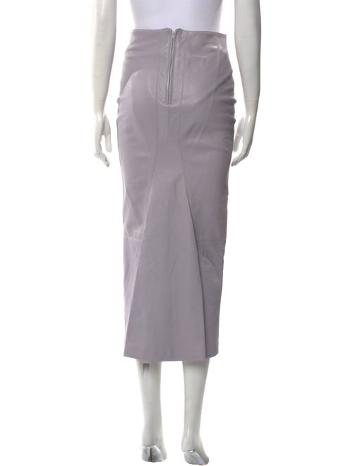 Tom Ford Leather Midi Length Skirt