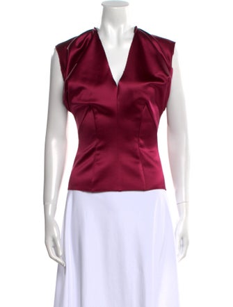 Tom Ford Silk V-Neck Top