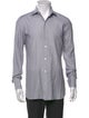 Tom Ford Plaid Print Long Sleeve Dress Shirt