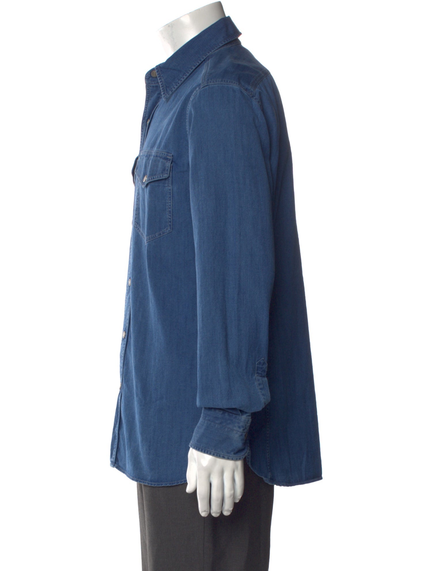 Tom Ford Long Sleeve Denim Shirt w/ Tags