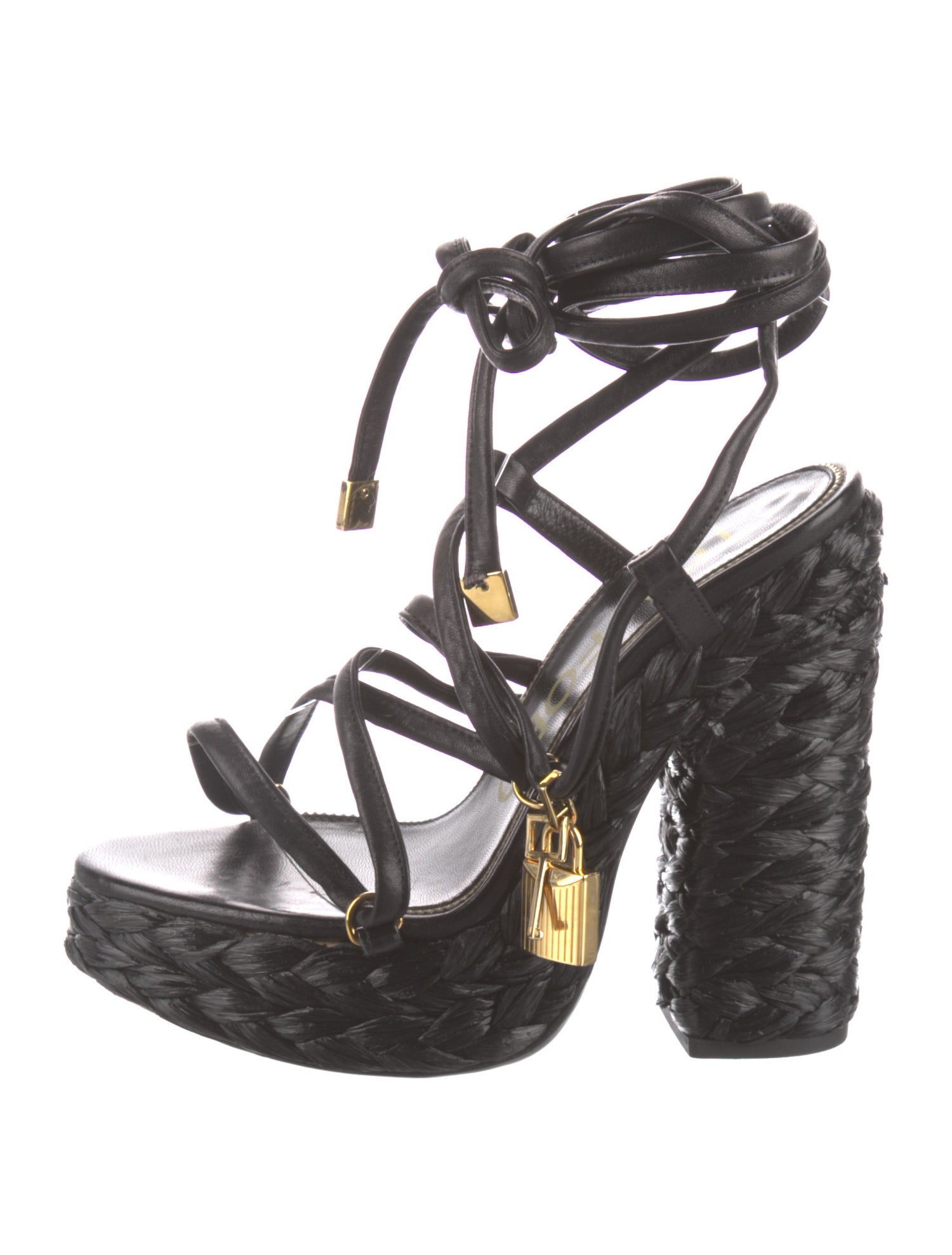 Tom Ford Leather Gladiator Sandals