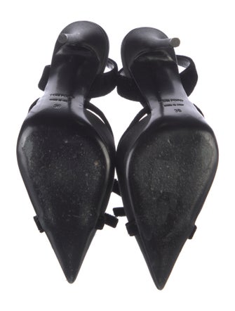 Tom Ford Satin Slingback Pumps