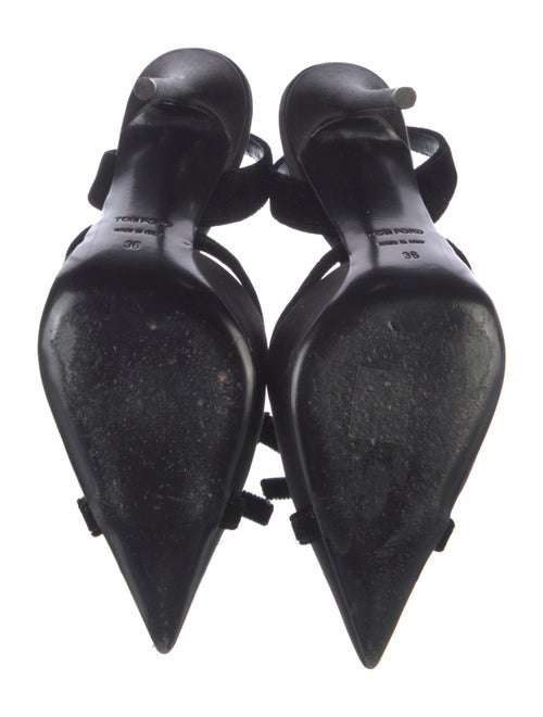 Tom Ford Satin Slingback Pumps