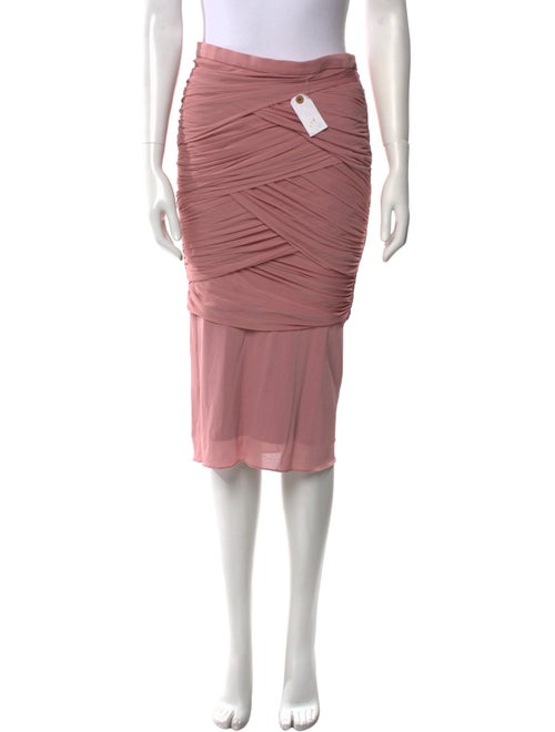 Tom Ford Pleated Accents Knee-Length Skirt