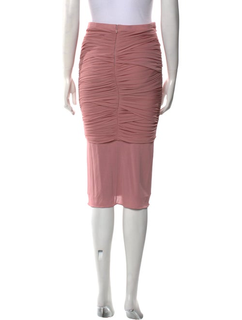 Tom Ford Pleated Accents Knee-Length Skirt