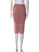 Tom Ford Pleated Accents Knee-Length Skirt