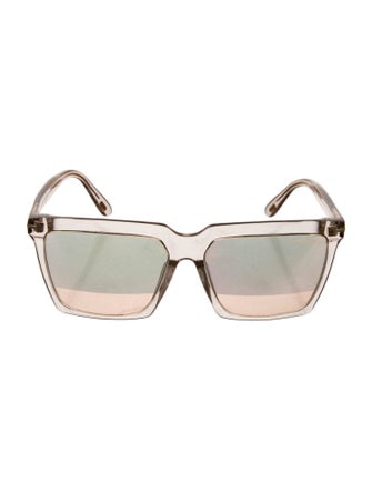 Tom Ford Square Tinted Sunglasses