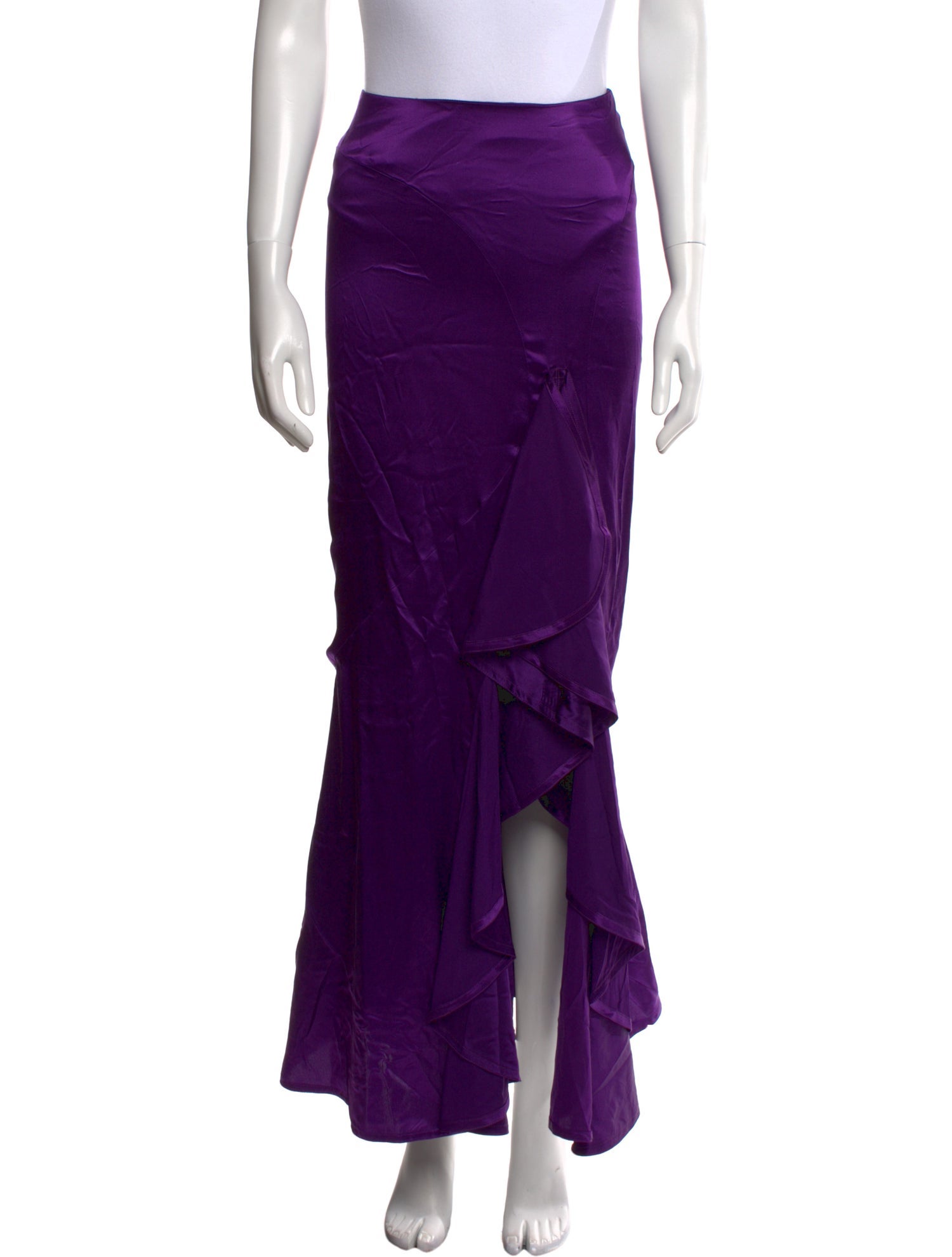 Tom Ford Ruffle Embellishment Long Skirt