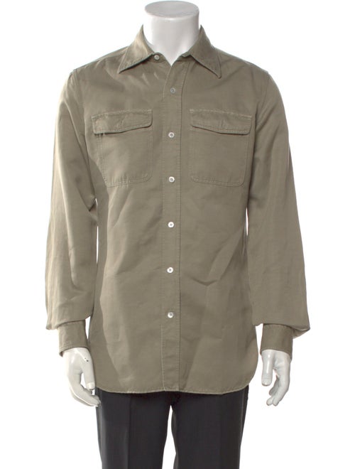 Tom Ford Linen Long Sleeve Shirt